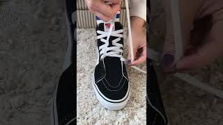 how to lace vans [upl. by Hnib236]