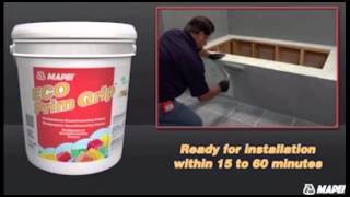 How To Lay Tile Over Tile with Mapei Eco Prim Grip Tile Primer [upl. by Eul80]