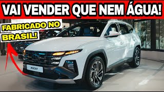 🚨 NOVO TUCSON 2025 BRASILEIRO O SUV MAIS BARATO QUE O COMPASS E COROLLA CROSS É UM LUXO [upl. by Hassadah]