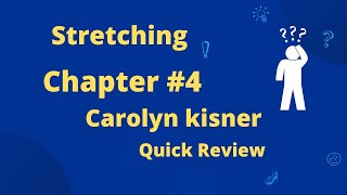 stretching exercise chapter 4  types of contracture  therapeutic exercise by carolyn kisner [upl. by Uht]