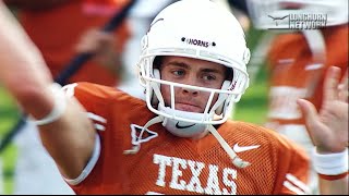 Colt McCoys letter to the Texas Football Team Sept 15 2016 [upl. by Yeta147]