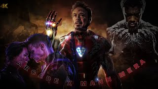 ‘ MARVEL ’ ARCADE X MANN MERA 4K 60FPS SAD EDIT 😢❤️‍🔥 marvel mcu arcade mannmera edit viral [upl. by Anujra519]