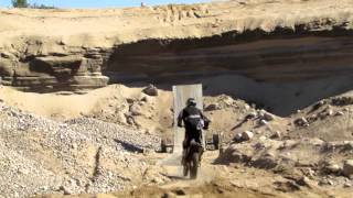 Dirt Bike Ramp Jumps at the Pit [upl. by Ecnerewal]