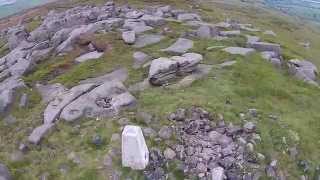 West Nab Meltham  Drone 25 June 14 [upl. by Nashoma]