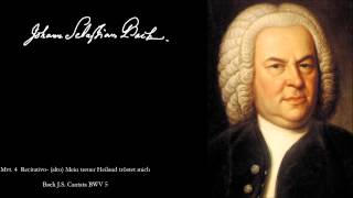 Bach JS Cantata BWV 5 [upl. by Nwahsar409]