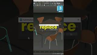 3DModeling Replace Objects with the Substitute Modifier in 3ds Max [upl. by Ylelhsa]