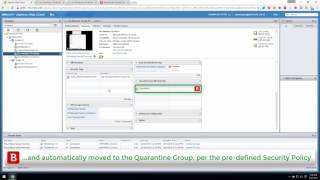 GravityZone with VMware NSX  Security Automation in Action [upl. by Aneleairam]