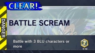 Challenge Battle Saiyan Saga Z Scream Difficulty 3 Blue [upl. by Profant]