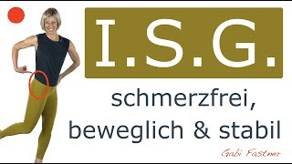 🔐17 min IliosakralgelenkISG schmerzfrei beweglich und stabil  ohne Geräte [upl. by Adah708]