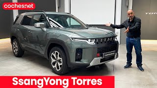 SsangYong Torres  Primer vistazo  Review en español  cochesnet [upl. by Htebiram]