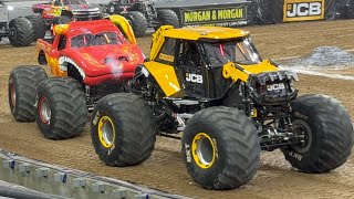 Monster Jam Houston 2024 Full Show Show 1 [upl. by Ijuy]