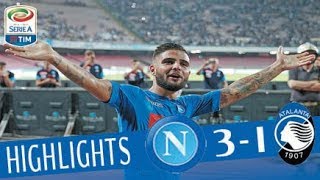 Napoli  Atalanta  31  Highlights  Giornata 2  Serie A TIM 201718 [upl. by Iggie691]