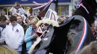 Padstow May Day 2017 the Obby Oss tradition [upl. by Auhel]