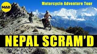 Nepal Scramd  3 week Motorcycle Adventure Tour  Full Movie  Royal Enfield Scram 411 [upl. by Aubigny]