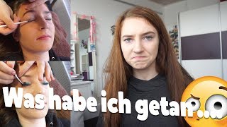 Ich gehe auf Deutschland Tour  Wimpernlifting VLOG 2  ItsLara [upl. by Isola382]