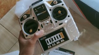 Unboxing remot kontrol Microzone MC6C 24GHz 6 Channel Radio Transmitter dengan BuiltIn Antena [upl. by Osicnarf]