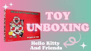 Hello Kitty and Friends Advent Calendar Unboxing [upl. by Ursola]