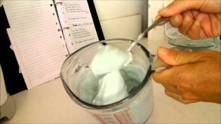 Making Spearmint and Pumice Pedi Scrub [upl. by Aehsat]