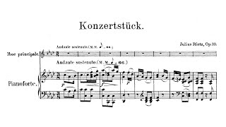 Julius Rietz – Konzertstück for Oboe and Orchestra in F minor [upl. by Ramled]