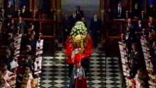 Princess Dianas Funeral Part 14 The Journey to the Catafalque amp I Vow to Thee My Country [upl. by Ert]