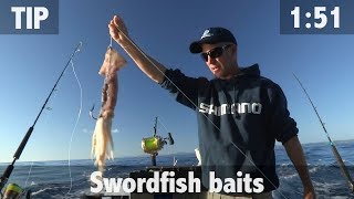 RIGGING SWORDFISH BAITS [upl. by Jose471]