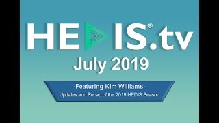 HEDIS TV July  Updates and Recap of the 2019 HEDIS Season [upl. by Tara]