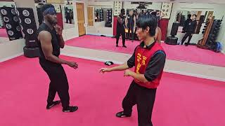 Kung Fu Sparring  Brandon Mandela Kuo Lin Keo Rui  Sept 14 2024 [upl. by Fatma751]