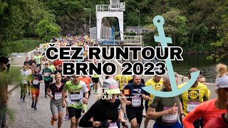 Reportáž ČEZ RunTour Brno 1352023 [upl. by Faun]