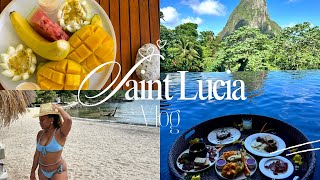 St Lucia Vlog  All the spots to try while youre in St Lucia [upl. by Nawd]