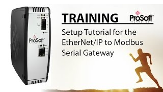 Set Up For the EtherNetIP to Modbus Serial Gateway [upl. by Sarnoff]