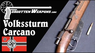 Krieghoff 8mm Mauser Carcano for the Volkssturm [upl. by Okoyk863]