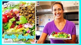 Healthy amp Fresh Lentil Salad Recipe  Svelte Recipes [upl. by Dix]