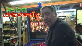 778 Data East LETHAL WEAPON 3 Pinball Machine with Super Bright LEDS TNT Amusements [upl. by Eeralih]