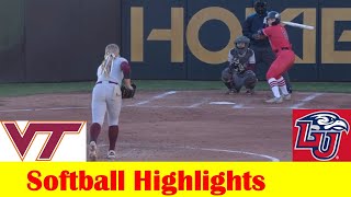 Liberty vs 13 Virginia Tech Softball Game Highlights April 3 2024 [upl. by Ronoc386]