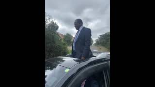 WYCLIFFE OPARANYA GETS HEROIC RECEPTION IN HIS NEW HOME IN KAREN [upl. by Krute]