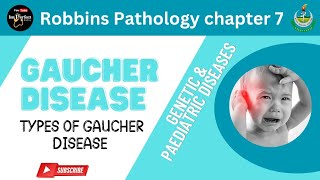 Gaucher Disease Types of Gaucher DiseaseGenetic pathology pathology robbins mbbslectures [upl. by Annoya567]