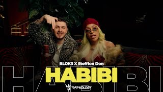 BLOK3 x Stefflon Don  Habibi Official Music Video  Rapkology [upl. by Longfellow]