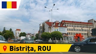 🔴 Romania • Bistrița 🇷🇴【1080p HD】• Driving in Bistrita Bistrita Nasaud [upl. by Ahtabbat]