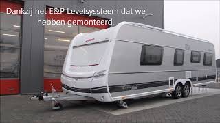 Dethleffs Exclusiv 760 DR EampP Hydraulics levelsysteem  AlKo Mammut mover [upl. by Liryc]