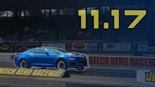 20T Chevy Camaro 1117 Quarter Mile  ZZP [upl. by Laurens]