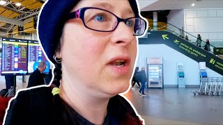 I CANT BELIEVE I DID THAT TRAVEL DAY PROBLEMS  FARO to BRISTOL AIRPORT  HOLIDAY VLOG [upl. by Ycul]