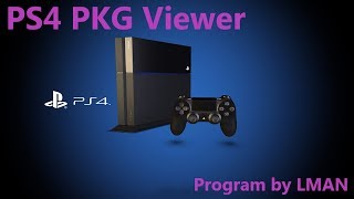 PS4 PKG Viewer by LMAN [upl. by Octavia]