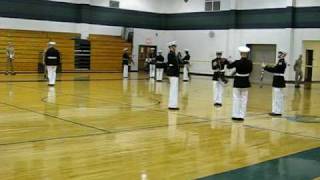 Rahway HS JROTC at Colts Neck HS Feb 7 2009 [upl. by Eseerehs]