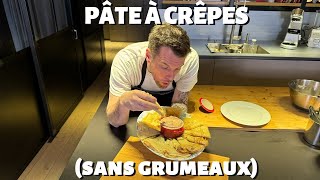 RECETTE DE NORBERT  PÂTE À CRÊPES SANS GRUMEAUX [upl. by Carrie]