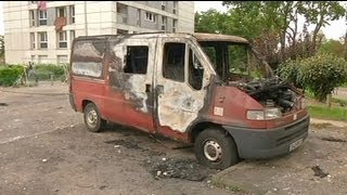 France émeutes dans les quartiers Nord dAmiens [upl. by Linden]