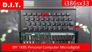 DIY TK85 Personal Computer Microdigital TEARDOWN [upl. by Eiramit]