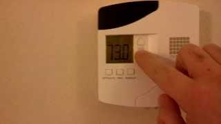 INNCOM hotel thermostat VIP mode [upl. by Nauqas]