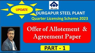 DSP Quarter Licensing Offer of Allotment and agreement 2023 [upl. by Yednil]