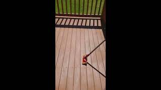 How to restain a deck with Thompsons solid stain [upl. by Faxan]