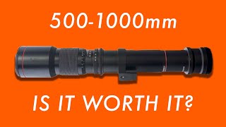 500mm 1000mm Telephoto Lens Is it Worth It VLOG 24 [upl. by Perceval]